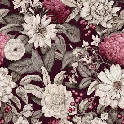 Produktbild von OUTDOOR DEKOSTOFFE OXFORD - Motiv Blumen I DX5173