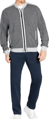 Produktbild von Hajo Klima Komfort Homewear Anzug Bequeme Passform für entspannte Zeiten, Praktische Taschen für deine Essentials, Elegantes Design mit Reißverschluss