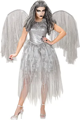 Produktbild von DUNKLER ENGEL (Kleid, Flügel) Gr. M