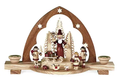 Produktbild von Schwibbogen Bescherung (30cm) von Müller Kleinkunst