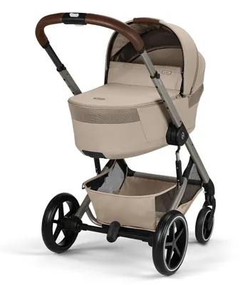 Produktbild von Cybex Kombi-Kinderwagen Balios S Lux inkl. faltbarer Babywanne Almond Beige