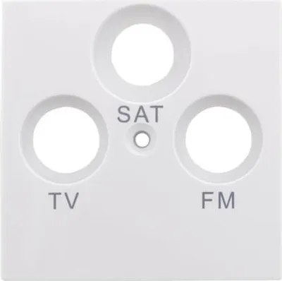 Image de REV Cache prise TV, radio, SAT Studio blanc 0208640106 (0208640106)