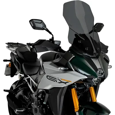 Produktbild von Puig 21988f Touring Suzuki Gsx-s1000gx 2024 Windschutzscheibe Schwarz  Schwarz One Size
