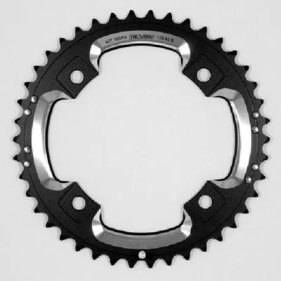 Obrázek produktu pro SRAM řetězový kroužek MTB 42T S2 120 AL6 Blast Black L-Pin GXP CNC 2x10