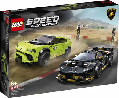 Zdjęcie produktu dla LEGO Speed Champions Lamborghini Racing Set, Zestaw do budowania, 8 lat(a), Plastik, 627 szt., 820 g