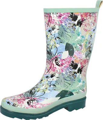 Produktbild von Beck Damen Gummistiefel Regenstiefel Stiefel Spring, Farbe:Grün, Schuhgröße:EUR 42, Artikel:-946 Spring