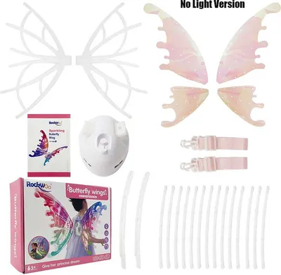 Produktbild von weibliche Flügel, Schmetterling-Elfe Dress up Set, bewegliche Elfe Schmetterling Simulation Flügel, Party Dress up