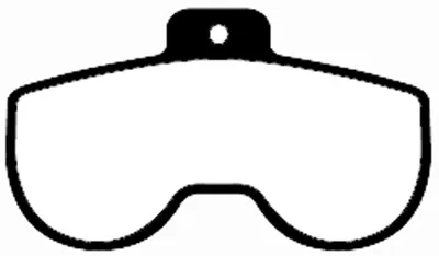 Immagine prodotto di CFA383 - Pastiglie per freni da bicicletta (organiche) EBC Brakes