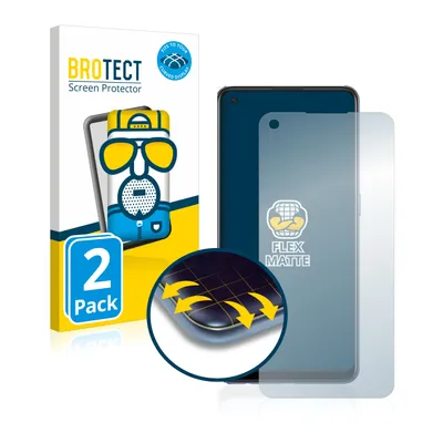 Produktbild von 2x BROTECT Fullscreen Schutzfolie für Oppo A74 Displayschutz Folie Fullcover Matt Entspiegelungsfolie
