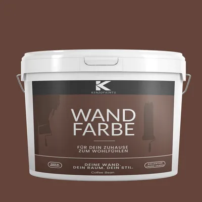 Produktbild von Kenzopaints 10Liter Wandfarbe Designfarbe Innenfarbe - Coffee Bean
