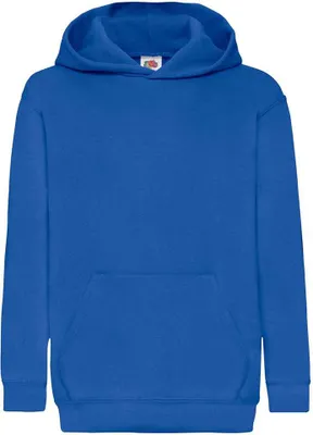 Produktbild von Fruit of the Loom - "Classic" Kapuzenpullover für Kinder LT2585 (164-170) (Königsblau)