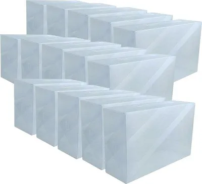 Immagine prodotto di Scatola porta scarpe - Portascarpe pieghevole per 15 paia - Donna Uomo