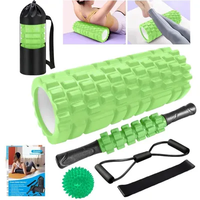 Image de Ensemble de rouleaux de massage et d'entraînement 6 en 1