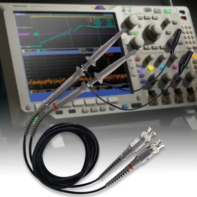 Obrázek produktu pro Osciloskopická sonda se sadou příslušenství 100MHz Osciloskopické klipové sondy