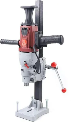 Produktbild von Kernbohrgerät Handgeführt 180 mm an Kernbohrständer, Diamant Kernbohrmaschine 3850 U/min, Kernlochbohrmaschine 2200 W für Nass und Trockenbohrungen, Diamantbohrmaschine 220 V