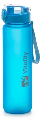 Produktbild von G21 Trinkflasche, 1000 ml, blau gefrostet