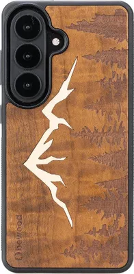 Produktbild von Holzhülle für Galaxy A57 5G, Bewood Imbuia-Gebirge