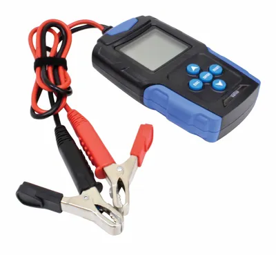 Obrázek produktu pro Tester baterií s LCD displejem, 12-24 V, 3-200 Ah - SATRA S-LBA1224