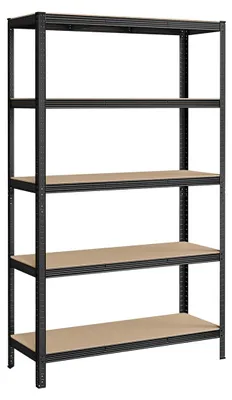 Obrázok produktu pre Regál do garáže – regál z ocele s vysokou pevnosťou – nerezový – 200 x 120 x 60 cm