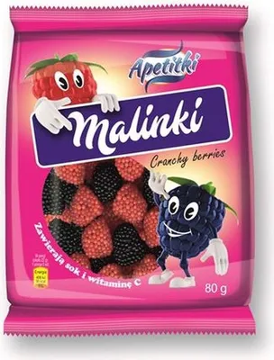Zdjęcie produktu dla Apetitki Żelki Malinki 80 G
