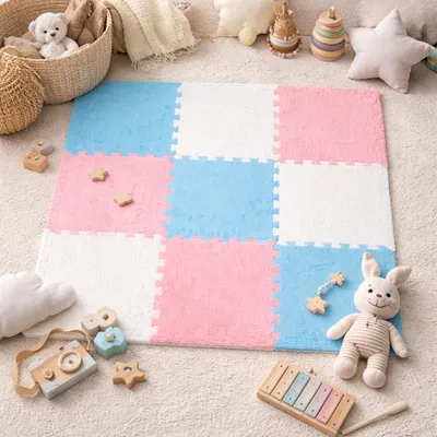 Immagine prodotto di Tappeto puzzle per bambini 30x30x1 cm  - 36 tessere (3,24 m²)