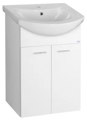 Produktbild von Aqualine ZOJA Unterschrank 50,5x74x30cm, weiß