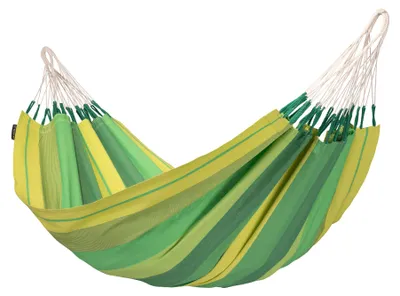 Produktbild von LA SIESTA Orquidea, Hängende Hängematte, 120 kg, 1 Person(en), Baumwolle, Polyester, Grün, Gelb, 140 mm