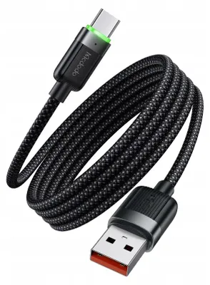 Produktbild von Mcdodo Usb-C Schnelles Ladekabel Für Samsung Xiaomi Typ C 6A 100W 1M Geführt