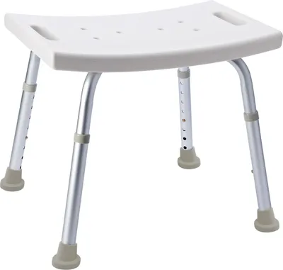 Produktbild von Ridder Bad-Hocker Sam, höhenverstellbar  weiß A00601101