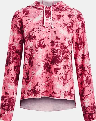 Produktbild von Rival Terry Print Hoodie-PNK-Under Armour-XL