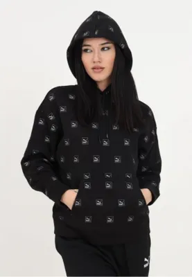 Imagen del producto de Sudadera Puma, modelo Love Aop Hoodie FL, referencia 53570601, talla: 164