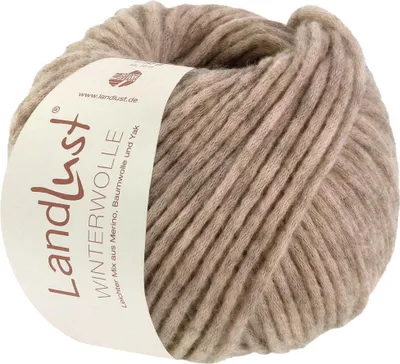 Produktbild von Lana Grossa Landlust Winterwolle, Farbe:037 - Beige meliert