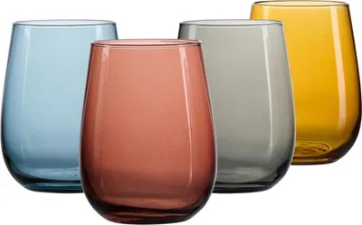 Produktbild von Ritzenhoff & Breker Palermo Trinkglas 475 ml bunt 4er Set