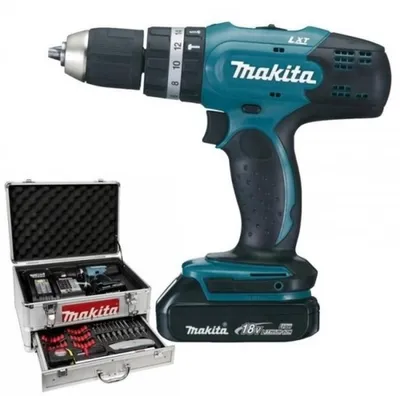 Zdjęcie produktu dla Wiertarko-wkrętarka udarowa 18V Makita DHP453SYEX