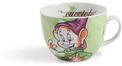 Porzellanbecher klein, elfenbeinfarben, mikrowellengeeignet, 600 ml
