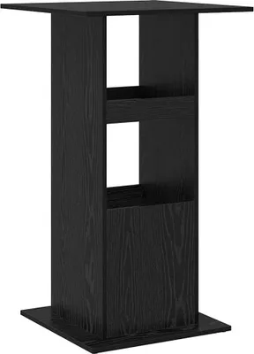 Produktbild von vidaXL Bartisch Schwarz Eichen-Optik 60 x 60 x 100 cm Holzwerkstoff