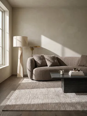 Teppich Beige rechteckig gemütliche Wohnszene_#sku_SAF67527-SAF67528-SAF67529#