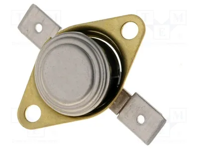 Productafbeelding van 1x Sensor: Thermostaat 250VAC NC 16A 130°C, met 6,3mm stekkerconnector, type AR33.130.05.W1-S3