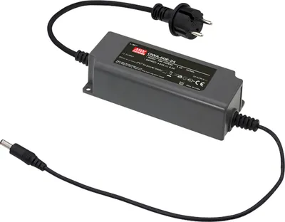 Produktbild von MEANWELL OWA-60E-30, AC-DC Tisch-Netzteil, wasserdicht, 60W 30V 2A IP67