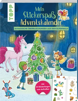 Produktbild von Buch "Mein Stickerspaß-Adventskalender"