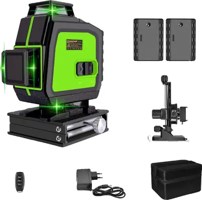 Immagine prodotto di Livella laser, 16 linee, 2 modalità di lavoro, impermeabile IP54, ME16C2