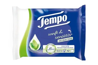 Zdjęcie produktu dla Tempo 836194, Biały, Aloes, Toaleta