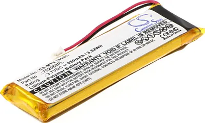 Zdjęcie produktu dla TECHTEK Bateria kompatybilny z [Midland] BTFM, BTNext, BTX1, BTX2 zastępuje 752068PL