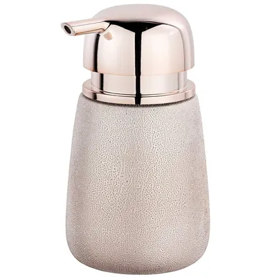 Produktbild von WENKO Seifen Spender Glimma Rosé 330ml Dosierer Flüssig Lotion Bad WC