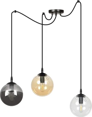 Obrázok produktu pre Luster Emibig 3xE14 40W GIGI 3 BL/MIX 939/3