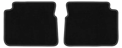 Imagen del producto de Alfombrillas traseras de moqueta para Subaru Forester III 2008-2013 (SUV) – 2 piezas, negras, a medida – Wielganizator LUX