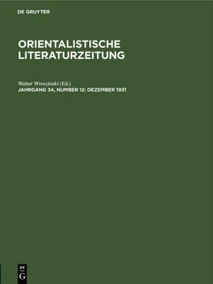 Produktbild von Dezember 1931