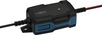 Produktbild von Ansmann BC 6-12V/1A 5-Stufen Kfz-Ladegerät mit automatischer Spannungserkennung für 6V und 12V Blei-Säure-, Blei-Gel- und Blei-Vlies-Batterien
