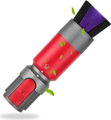 Produktbild von Kratzfreie Staubbürste für Dyson,für Dyson Zubehör für Outsize,V15 Detect,V12,V11,V10 Silm,V8 und V7, Effektive Staubbürste mit Weichen Borsten, kratzfrei Staubbürstenkopf Ersatz Zubehö