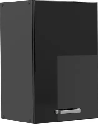 Produktbild von Hängeschrank Vicco R-Line Schwarz Hochglanz 40 cm, Model 41072